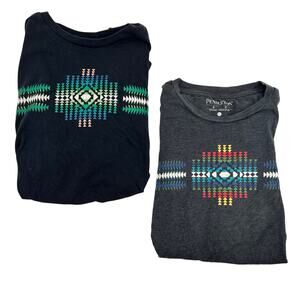 Pendleton lot / bundle short sleeve aztec printed short sleeve t-shirt sz small
